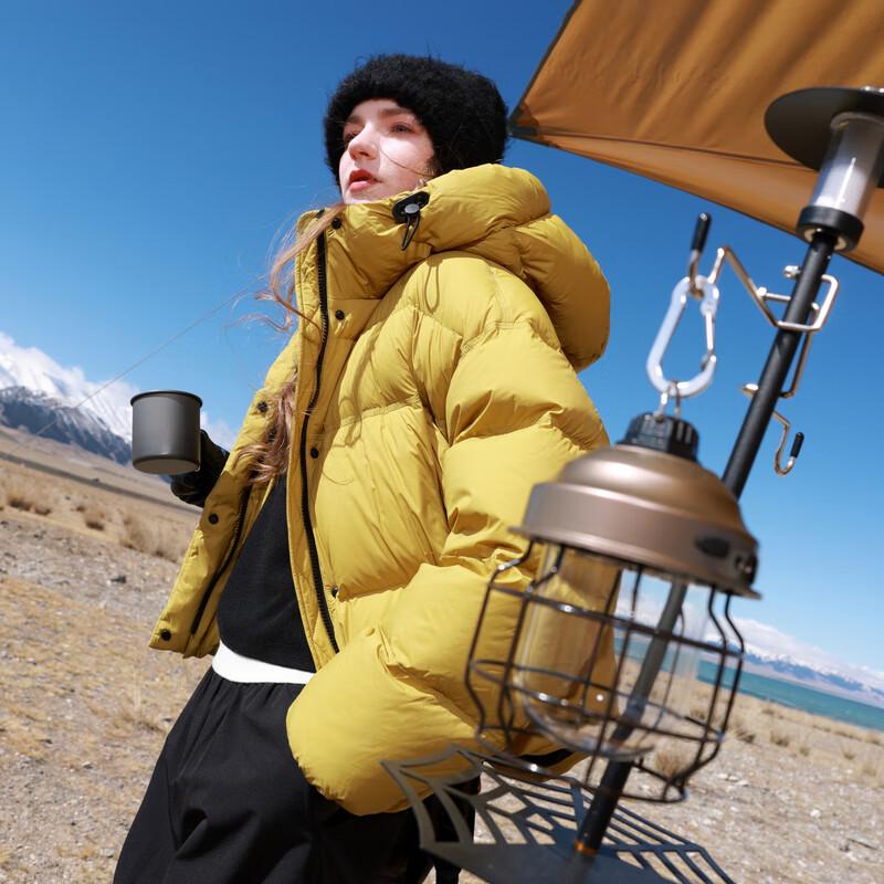 

Женский пуховик Sancai 2025 с капюшоном S