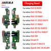 11 Pezzi, Porta di Ricarica Dock USB Per Infinix Hot 11 Play Smart 9 Spark 11C 1G Hot 11 Modulo Scheda di Ricarica Cavo Flessibile Con Micro