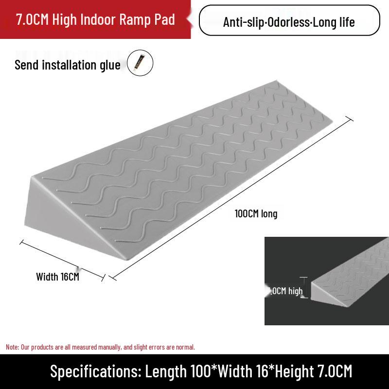 Threshold Uphill Ramp Mat for Indoor Sweeping Robots