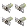 4Pcs Locking Tongue Hardware Universals Single Lockbody Tongue Round Ball Door Knob Body Lock Core Easy To Install