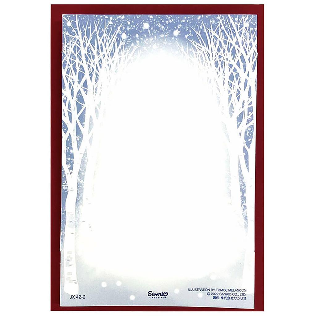 Sanrio Christmas Message Tree In the Greeting Ships JX SANRIO 523836 Card, Card, Forest, Card, Overseas, 41-3,