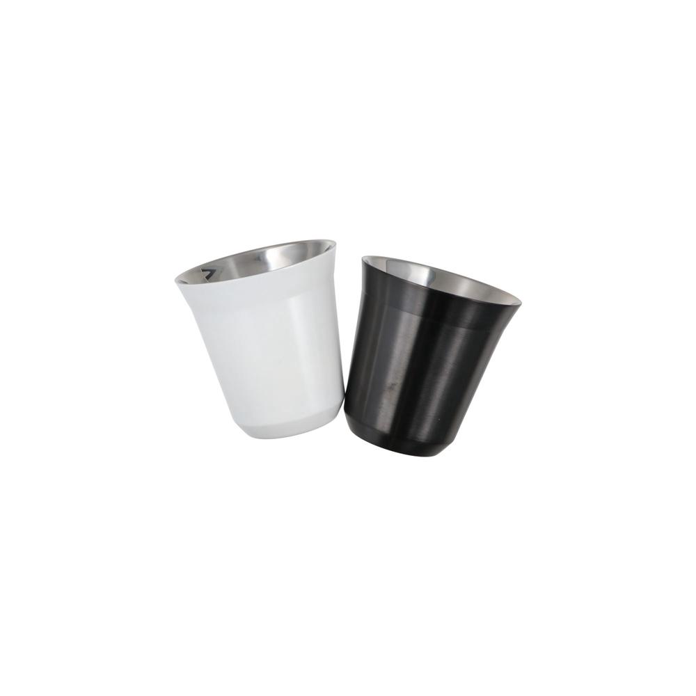 Anti-scald Double Wall Coffee Mug Portable Stainless Steel Travel Tumbler No Handle Reusable Coffee Jug Office