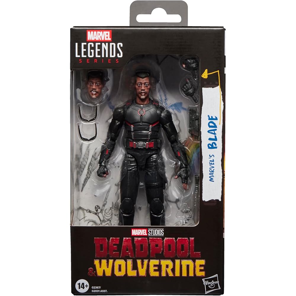 Hasbro Marvel Legends Blade Action Figure 15 cm Deadpool Wolverine Collection