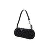 COACH Nolita Iconic Denim With Smooth Leather Handbag, Shoulder Bag Small Women's Black CP258-SVBK
