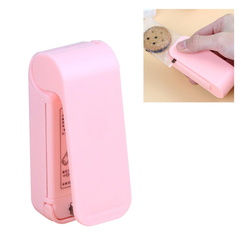 Portable Mini Plastic Bag Sealer Handheld Quick Heating Heat Sealing Machine for Home Use