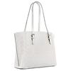 Coach Mollie Metallic Logo Signature Embossed Charm Tote Bag Shopping Bag Coated Canvas Smooth Leather Handheld Shoulder Bag 34 Women tote 1665-IMRFF