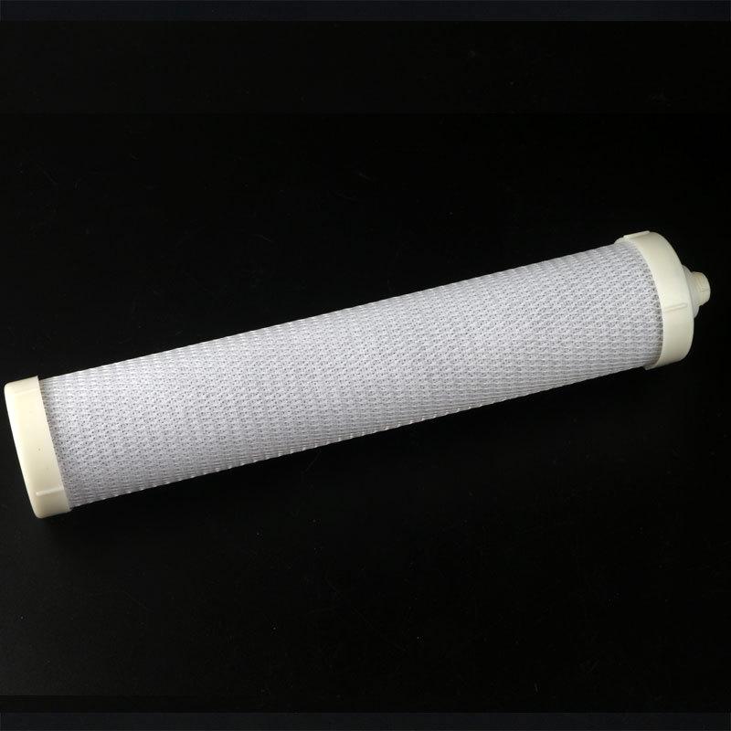 10-inch Compressed Activated Carbon Rod CTO Filter Element with 12.5mm External Thread Diameter