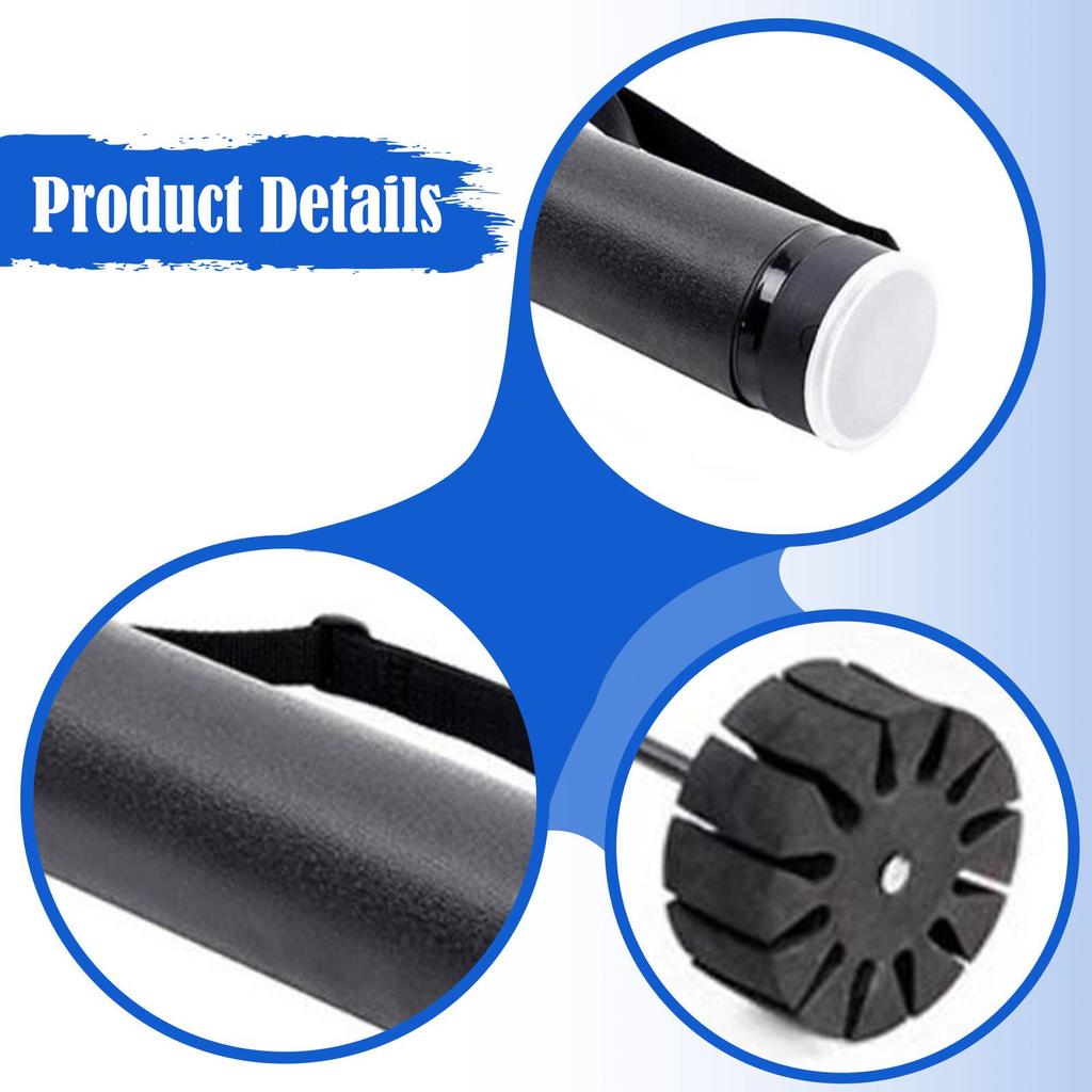 Extendable Quiver Arrow Holder Protective Tube Archery Bolt Carrier for Arrows Bow Hunting and Target Shooting Equipment 5