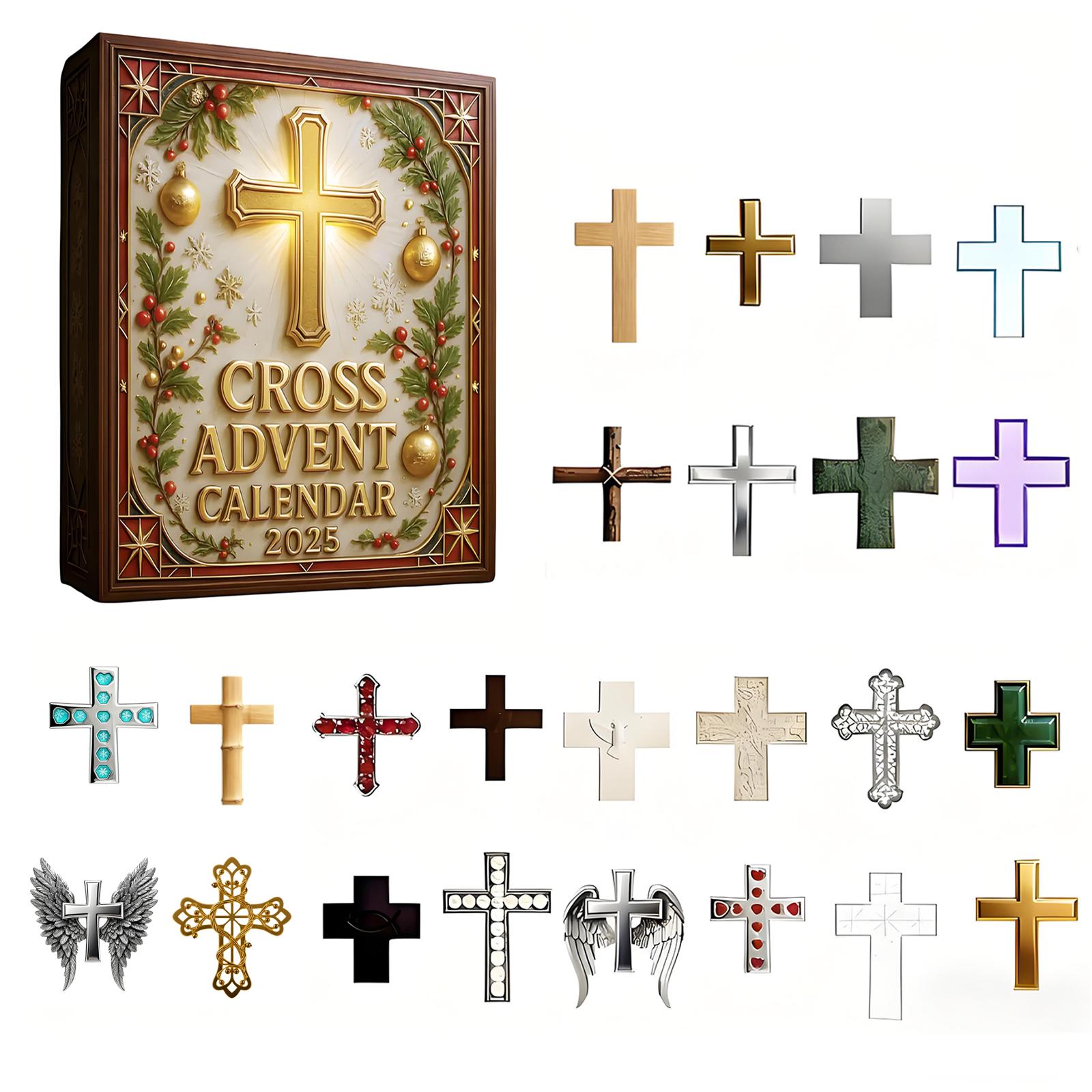 

Календарь обратного отсчета включает 24 подарка, календарь обратного отсчета и подарок-сюрприз One Size