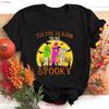 Tis The Season T Shirt Boo Asl American Sign Language Spooky Retro Halloween Vintage Homme Fashion Versatile Soft Unisex