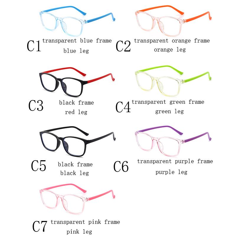 Kids Anti Blue Light Glasses for Boys Girls Children Computer Gaming Eyewear Gift Optical Spectacle Eyeglass