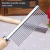 Wooden Handle Single-Sided Comb Comb Dogs and Cats Comb Pet Supplies Teddy Comb Dog Supplies Dog Comb Wholesale