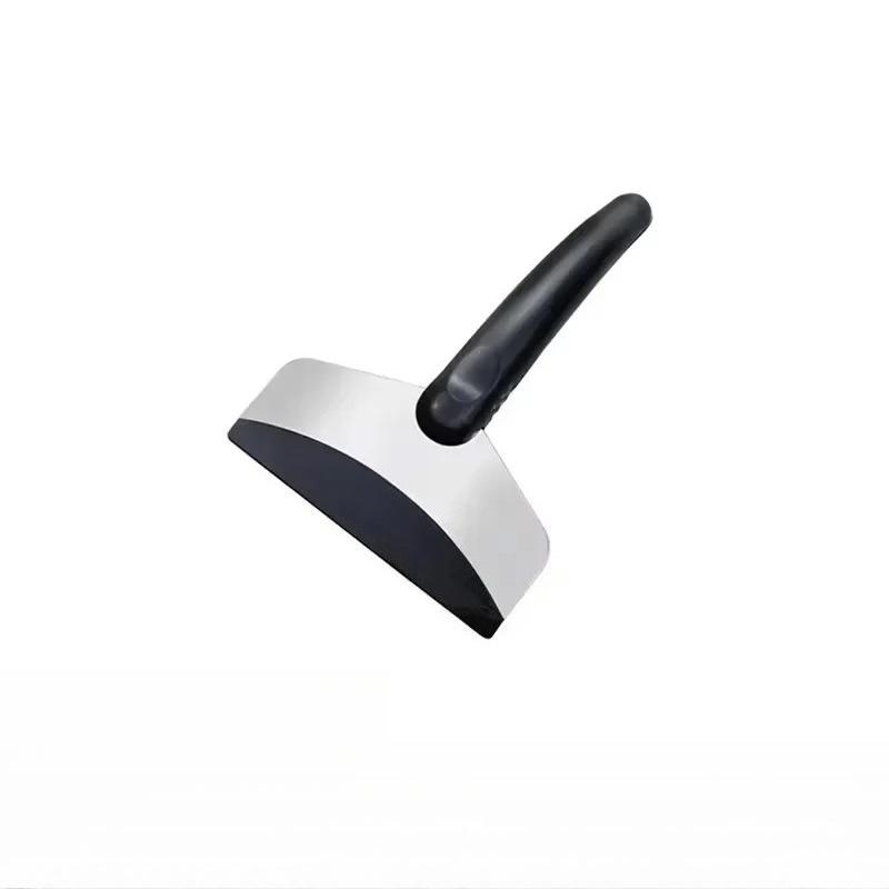 Durable mini stainless steel snow scraper: effective cleaning tool to clear snow from car windshields and all car parts