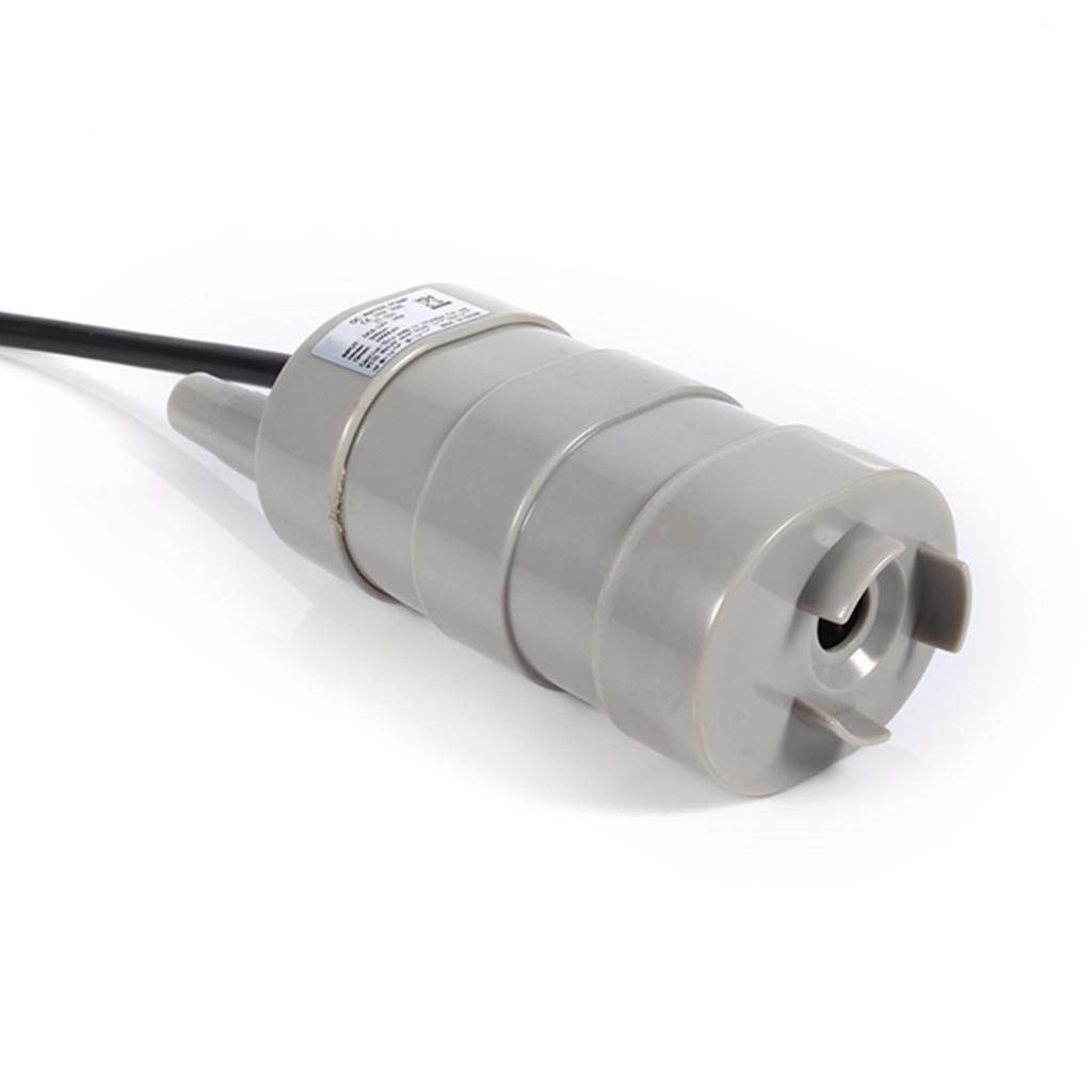 Mini DC 12V Vertikal Dränkbar Motor Vattenpump 5M 1000L/H med 1,5M Svart Blank Ledning