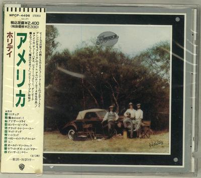 CD AMERICA - Holiday WPCP4496 Warner Bros. Re 1991 Japan Rock Used