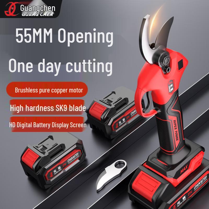 Guangchen Cordless Electric Pruning Shears CN plug (adapter included)