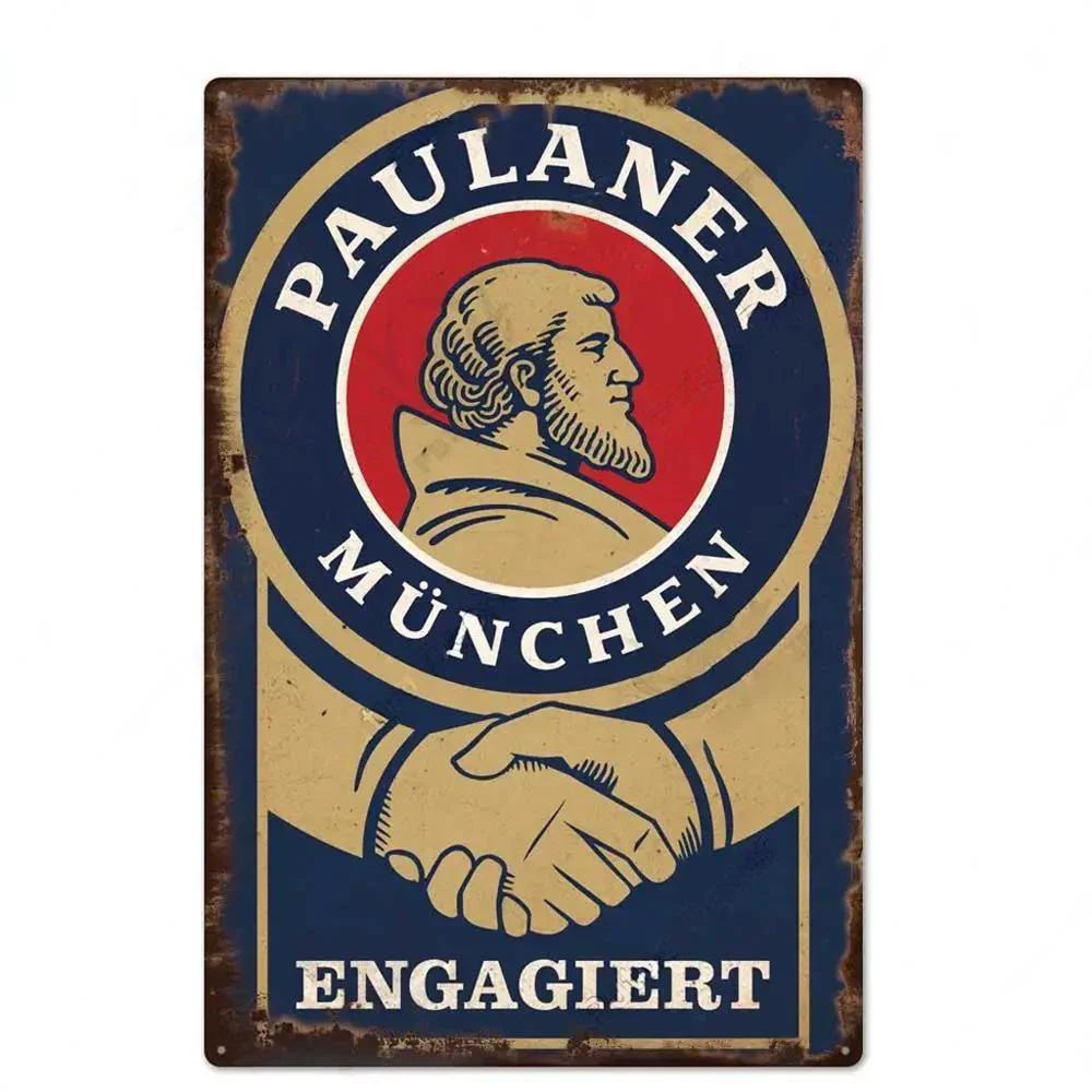 FJ Beer Brand Posters Decor Vintage Metal Signs Tin Sign Plaque Home Decor Pub Bar Man Cave Wall Decorative