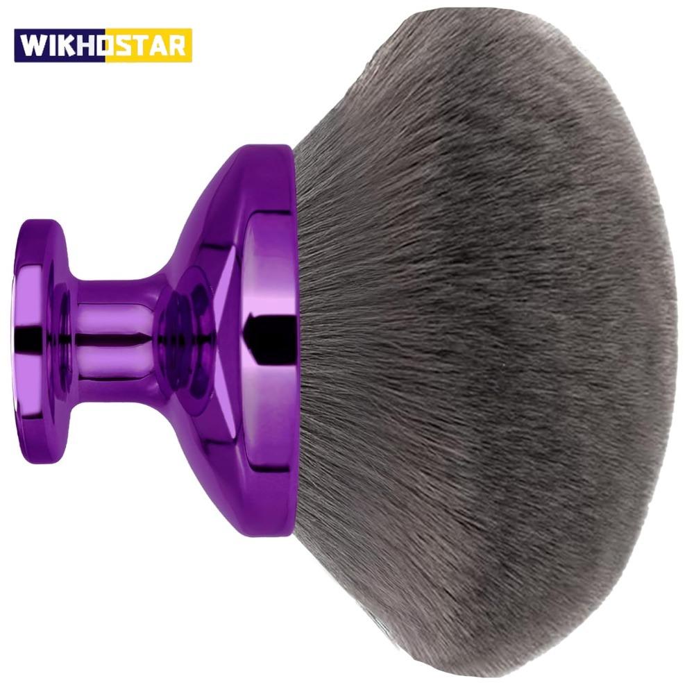 Extragroßer Körper-Make-up-Pinsel für Selbstbräuner, Bein-Make-up-Bronzer, Oval geformter, makelloser Kabuki-Pinsel, Kabuki-Foundation-Pinsel