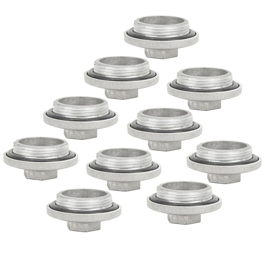 10Sets Motorcycle Oil Sump Drain Plug Bolt with Washer Strong Sealing for GY6 QMB139 157QMJ Engine