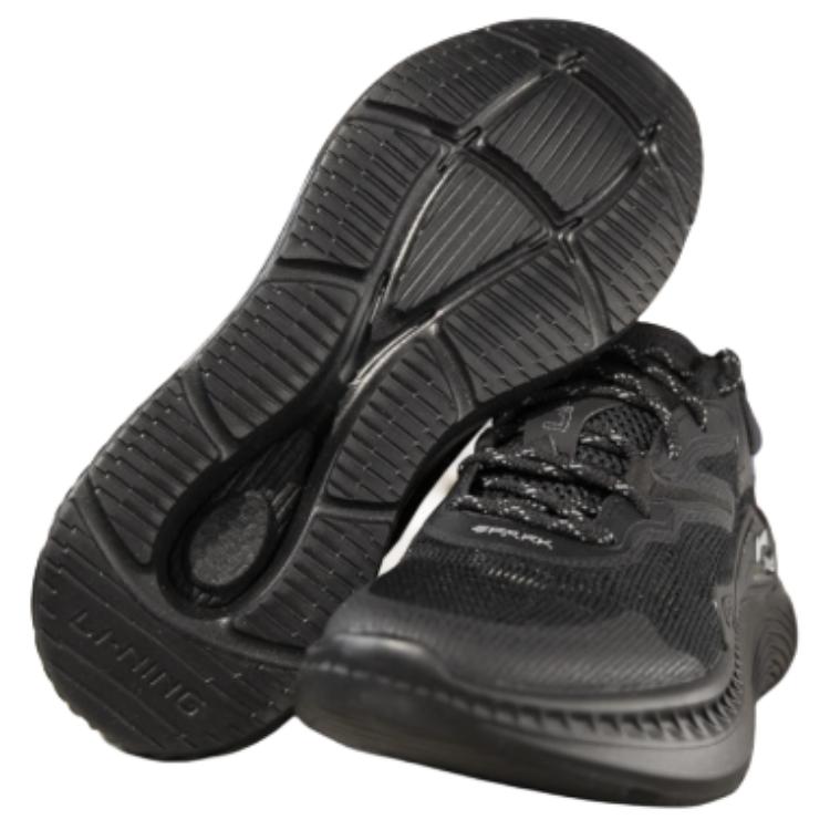 Li-Ning Starfire Classic Versatile Non-Slip Breathable Low-Top Casual Shoes Men sneaker Black AGCV291-6