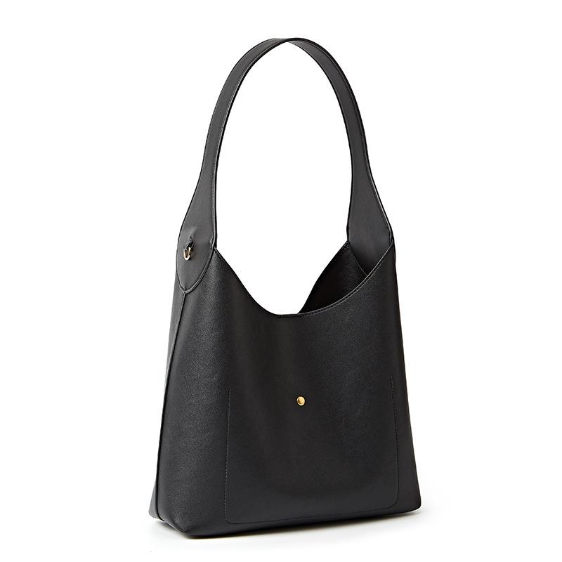 

Korean Style Relaxed Tote Bag for Women Large Capacity Suitable for Commuting Shoulder Bag, Crossbody Bag чёрный