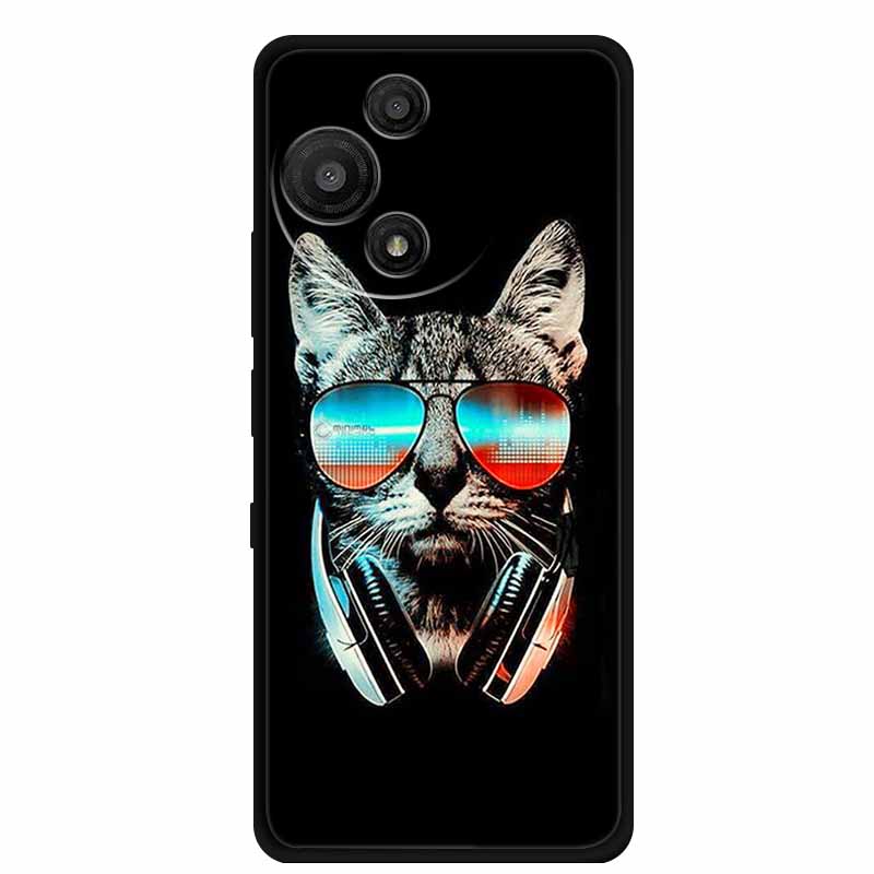 For TCL 60R Case Soft Silicone Cartoon Protective Cover Phone Case for TCL 60 SE NXTpaper 5G Luxury Sci-fi Style Funda TCL 60R