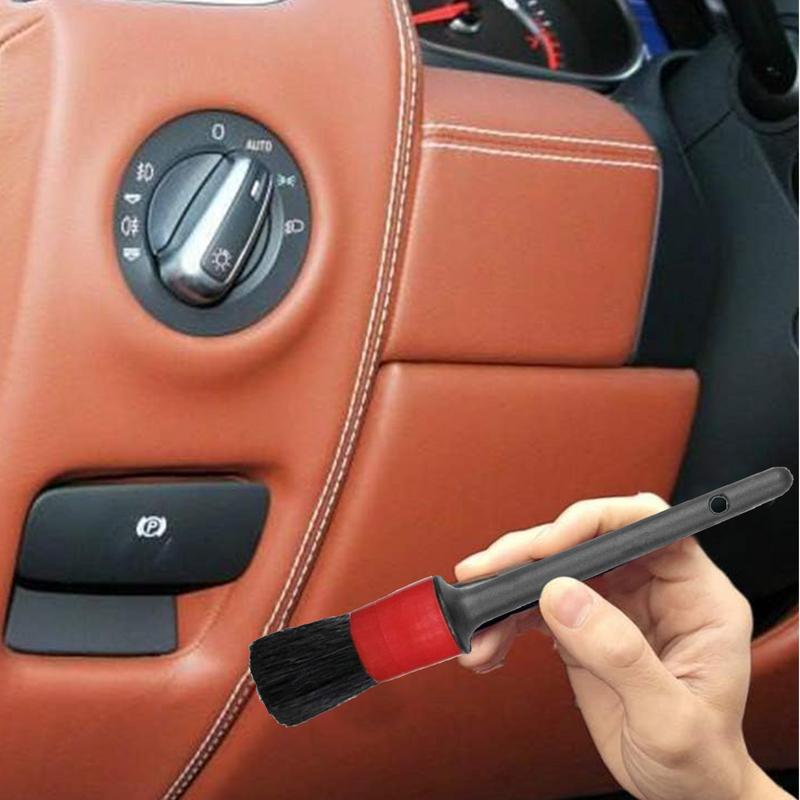 Car Detailing Duster Cleaning Kits Detail Dusting Brush Kit For Automotive Auto Detailing Supplies Car Detail Cleaner Tool For