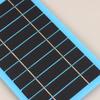 2W 5V Solar Panel With Light Usb Waterproof Outdoor Hiking Camping Portable Battery Mobile Phone Charging Bank Charging Panel