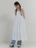 Liel Backless Strap Dress (White)