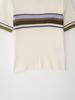 2026 Spring Resort Style Striped Short Sleeve Women's Knitwear