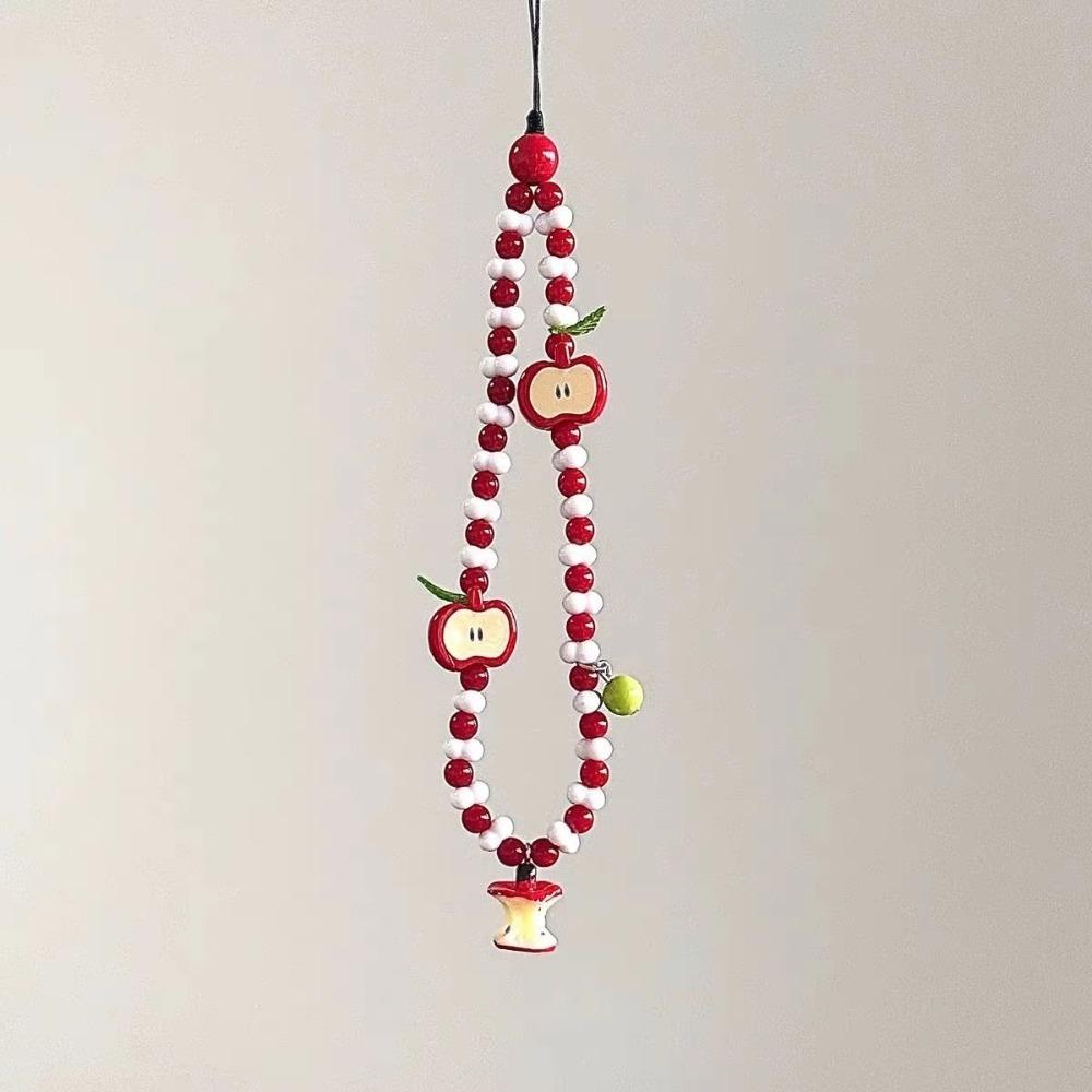 Cute Kawaii Charms Pendant With Fruit Mobile Phone Strap Ins Phone Strap Lanyard  Gift