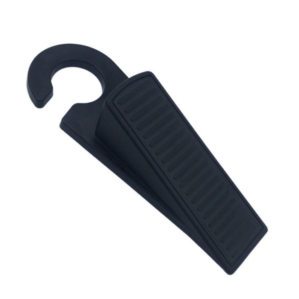 Flexible for Home Bedroom Office Floor Door Stopper Windproof Rubber Stopper Door Stop Safety Card