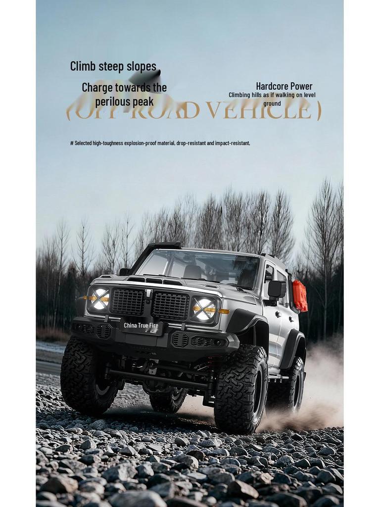 Rhino MN300 RC Off-road Climbing Car - Four-wheel Drive Model Toy for Boys