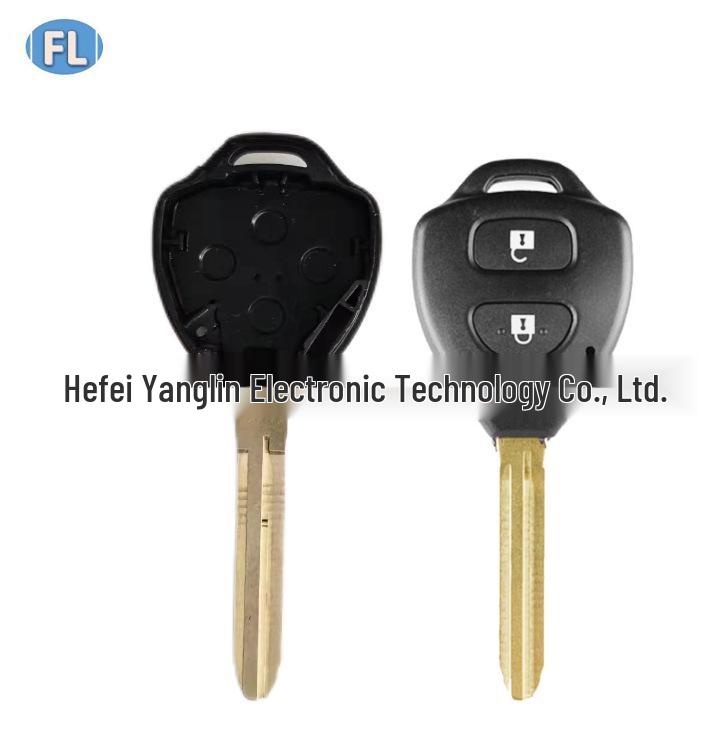 Toyota Fernschlüssel | 2 Tasten 433MHz 4D67 Gerader Schaft