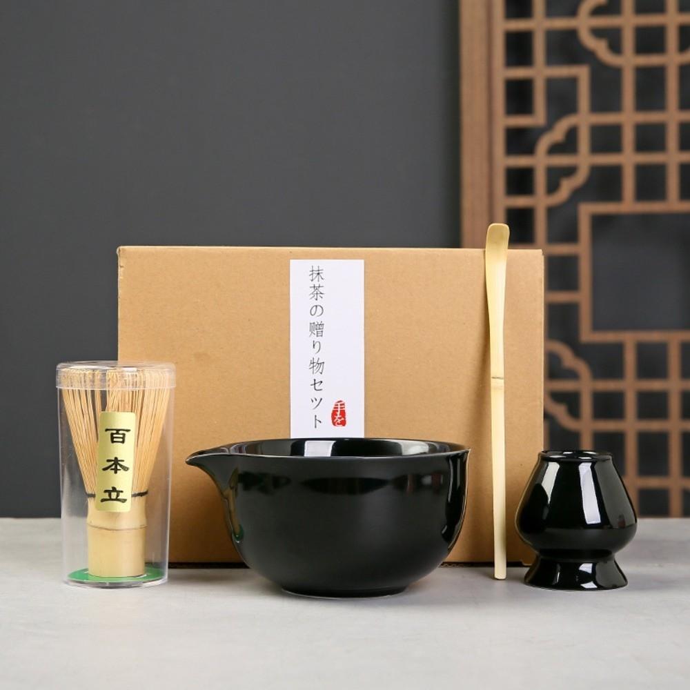 Match Bowl Matcha Brush Matcha Spoon Matcha Whisk Set Reusable Green Tea Whisk  for Tea Lovers