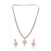 Rose Gold-Plated Diamond Jewelley Set for Women, Girls