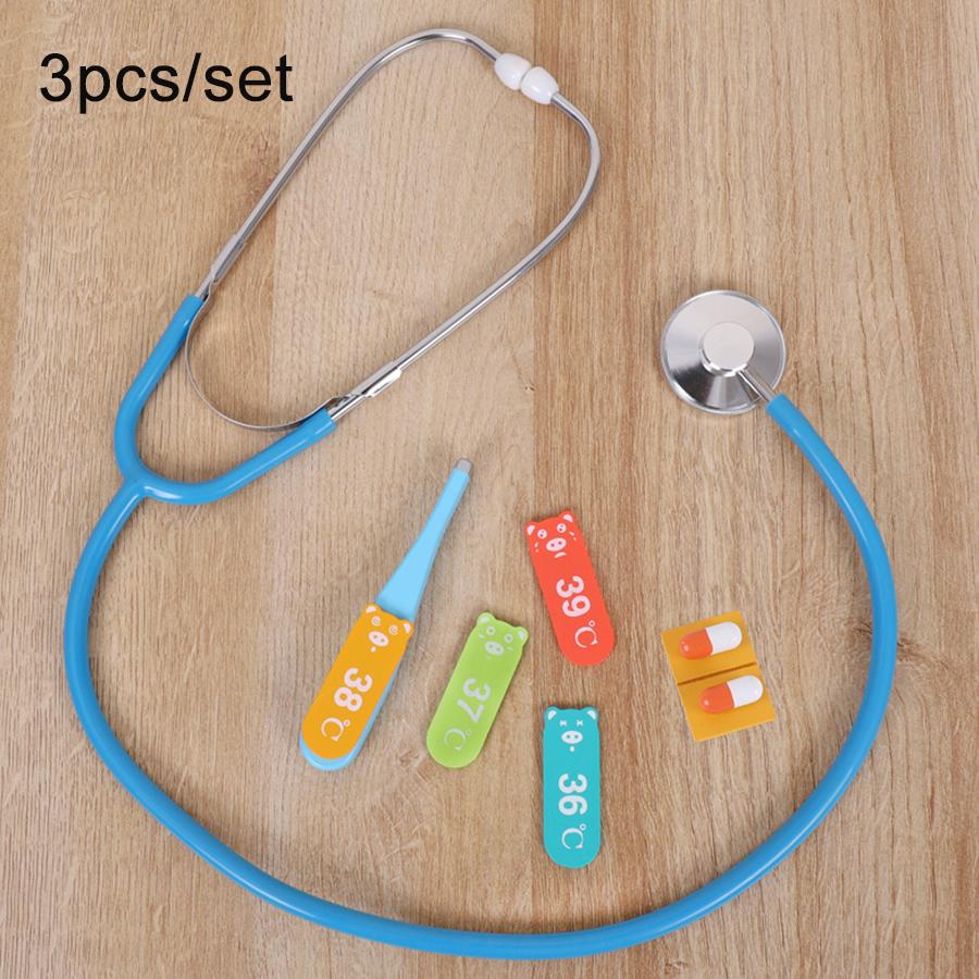 

Детский деревянный набор доктора, медицинский набор для ролевых игр, игрушка для ролевых игр медсестры для мальчиков и девочек красный