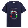 Przepraszam, nie odebrałem Twojego połączenia, prowadziłem Wee Woo Wóz Strażacki T-Shirt Strażak Walka z Ogniem Prezent Urodzinowy Śmieszny T-Shirt Bawełniane Koszulki