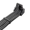 CableMod Universal Pro ModMesh Sleeved 12VHPWR 90 StealthSense Direct PCIe Cable 12V-2x6 (Variant B, Carbon)