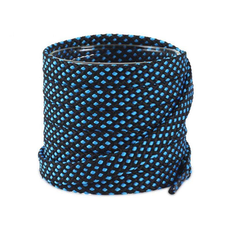 0.8CM Patterned Flat Shoelaces, Colorful Woven Replacement Laces, Durable Polyester Laces for Sneakers, Running & Daily Shoes
