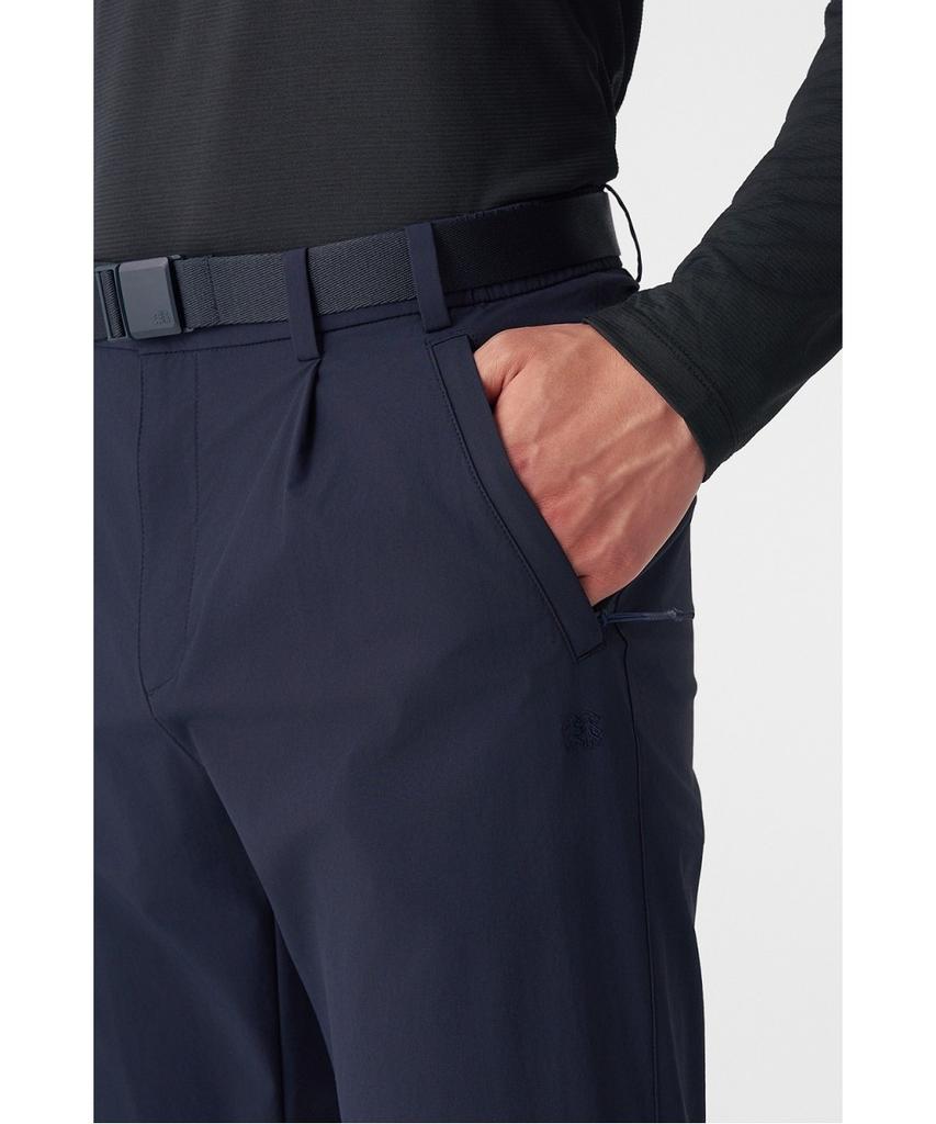 Koolongseupocheu Men'S Regular Fit Standard One-Pleat Pants Jwpnm26251Nay