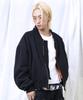 Glack Gj068 Retro Ma-1 Bomber Jacket (Black)