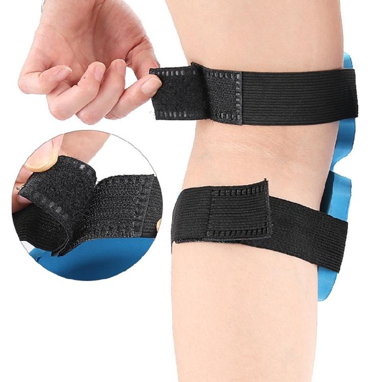Flexible EVA Knee Protectors With Rapid Single Hand Application And Sweat Resistant Meshes Panels