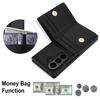 Fashion Solid Color Leather Phone Cover for Samsung Galaxy Z Fold7/Z Fold6/Z Fold5 with 360 ° Rotating Stand
