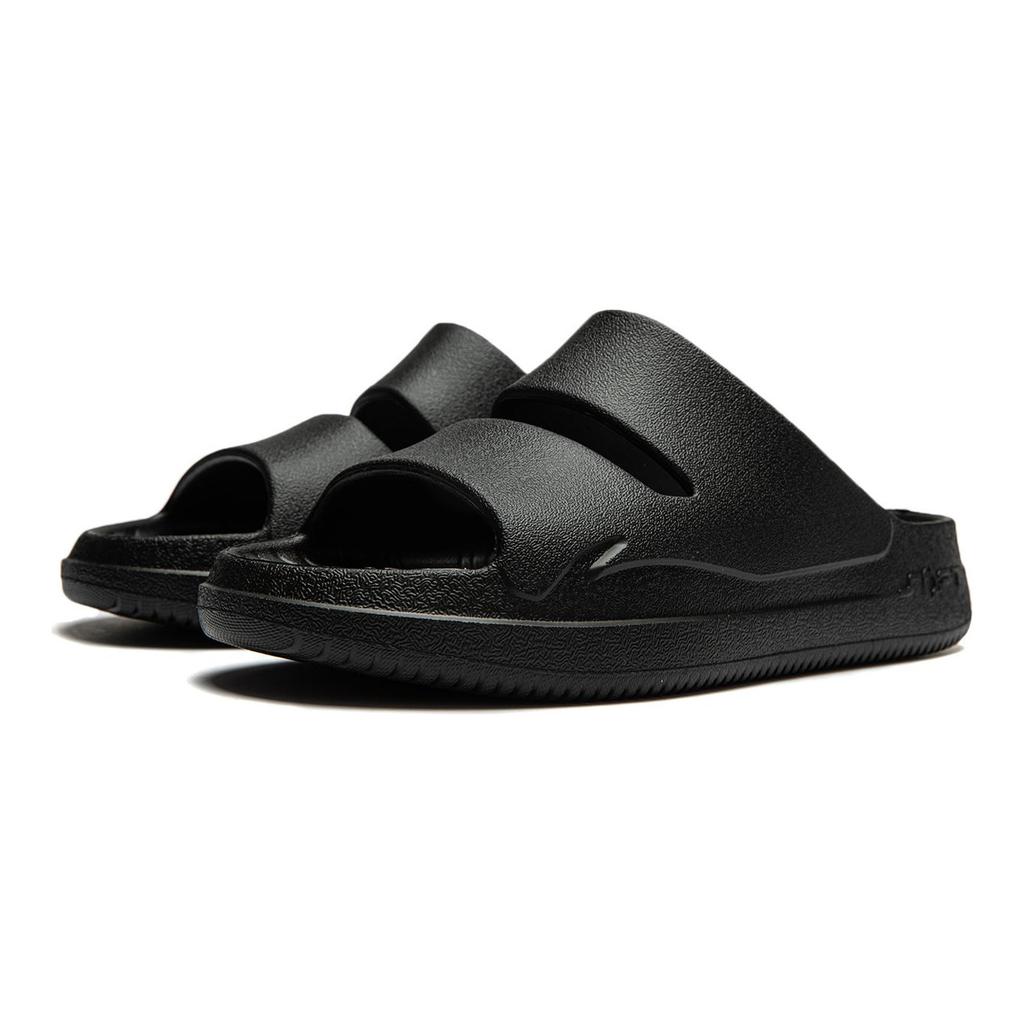 Li Ning Soft Clap Slide Slippers Unisex Black AGAU005-1