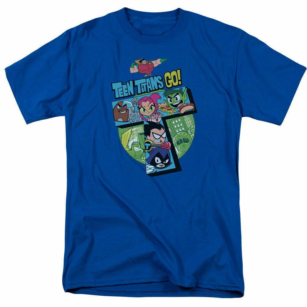 

Футболка Teen Titans Go для мужчин, лицензионный товар из мультфильма Royal S