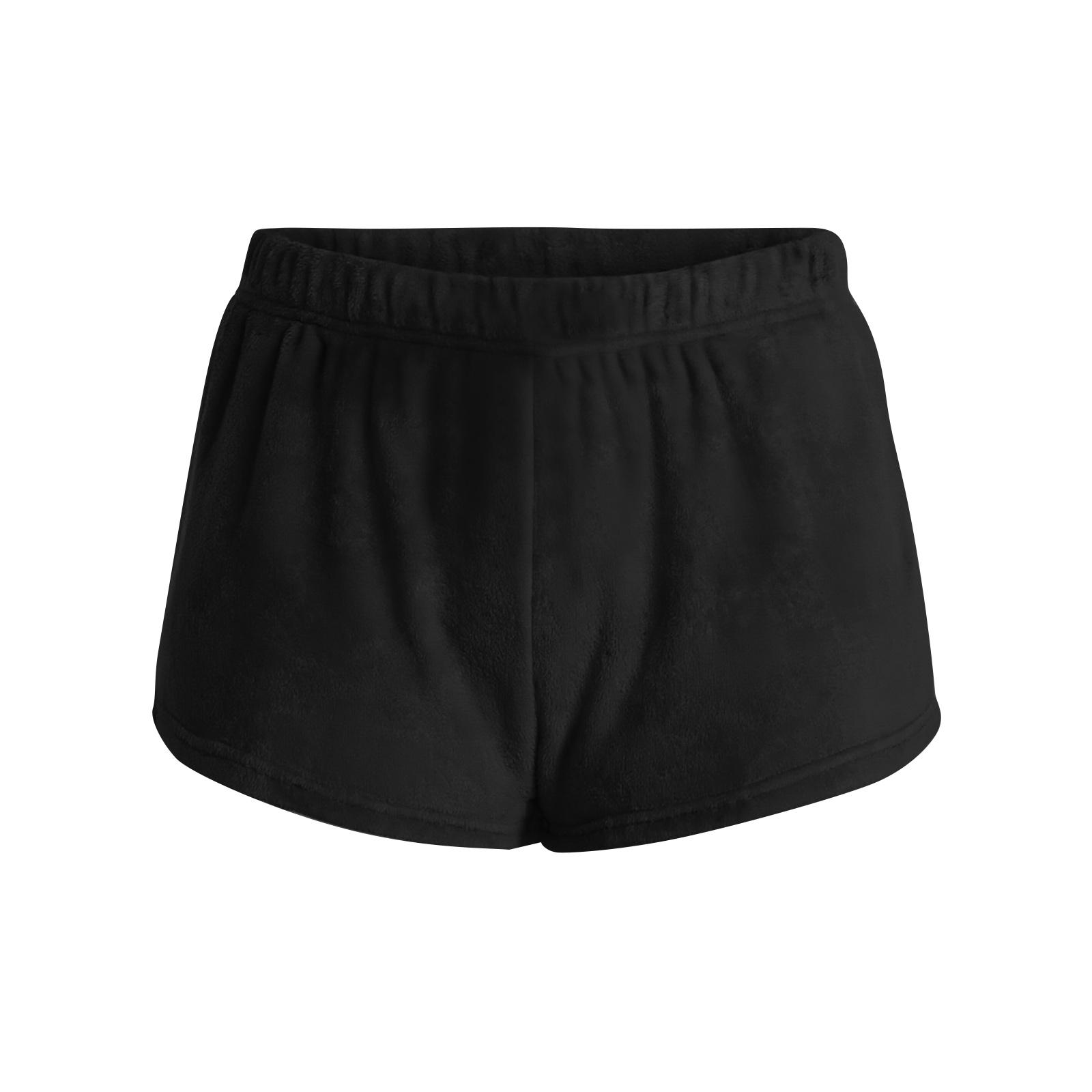 Women s Stretch Shorts Regular Fit Hiking Shorts Casual Sports Shorts Pants Large Shorts S чёрный