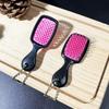 Mini Keychain Hair Brush Soft Bristle Air Cushion Massage Comb Pocket Size Anti-Static Hairdressing Tool for Purse Travel