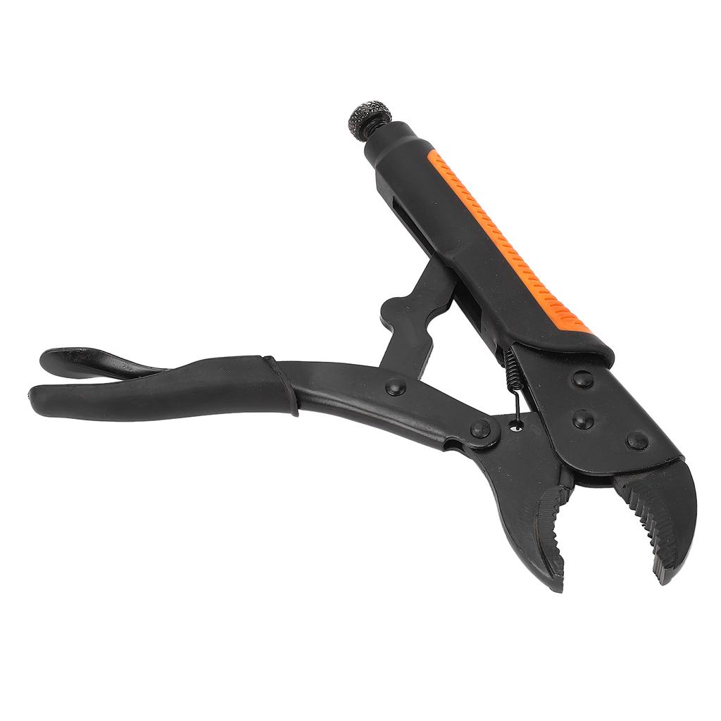 Locking Pliers Curved Jaw Carbon Steel Wrench Woodworking Clamping Device