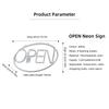 LED Open Signs For Business, Neon Open Sign, Battery/USB Powered Open Sign With ON/OFF Switch For Bar Shop Coffee Salon Hotel Store Walls Window Door